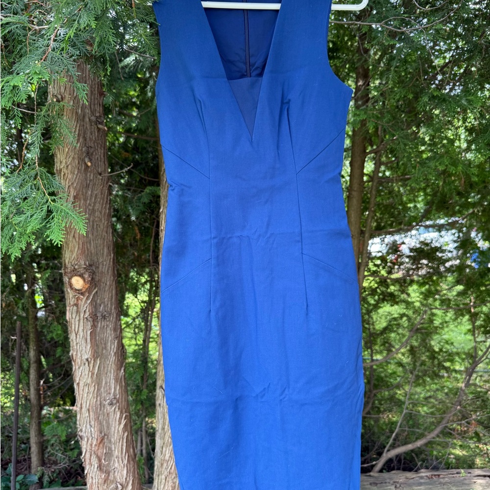 RW&CO. Royal Blue Midi Dress